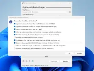 comment installer un windows 11 propre debarassé des programmes microsoft inutiles , sans tpm, sans compte microsoft avec rufus 4.14